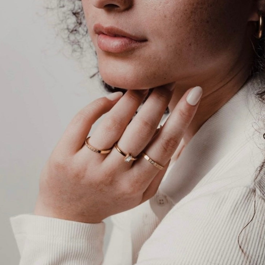 Bague Stella - Acier inoxydable