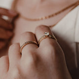 Bague coeur solitaire - Argent 925